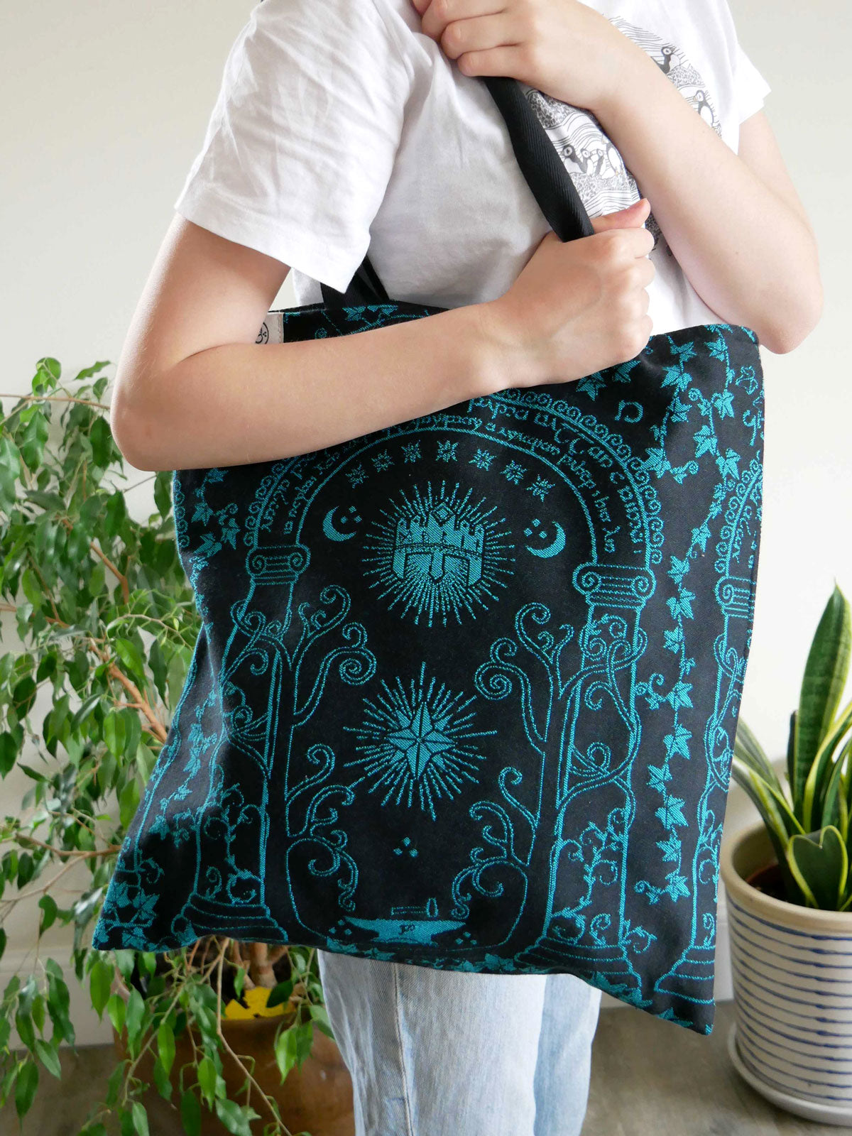 Doors of Durin Mellon Jacquard-Tragetasche