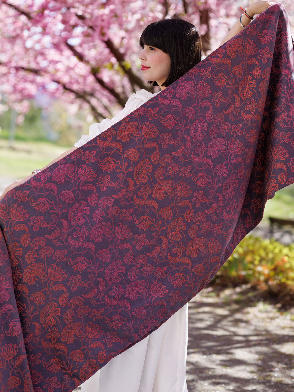 Dahlia Your Praises for Ever Shall Speak Baby Wrap