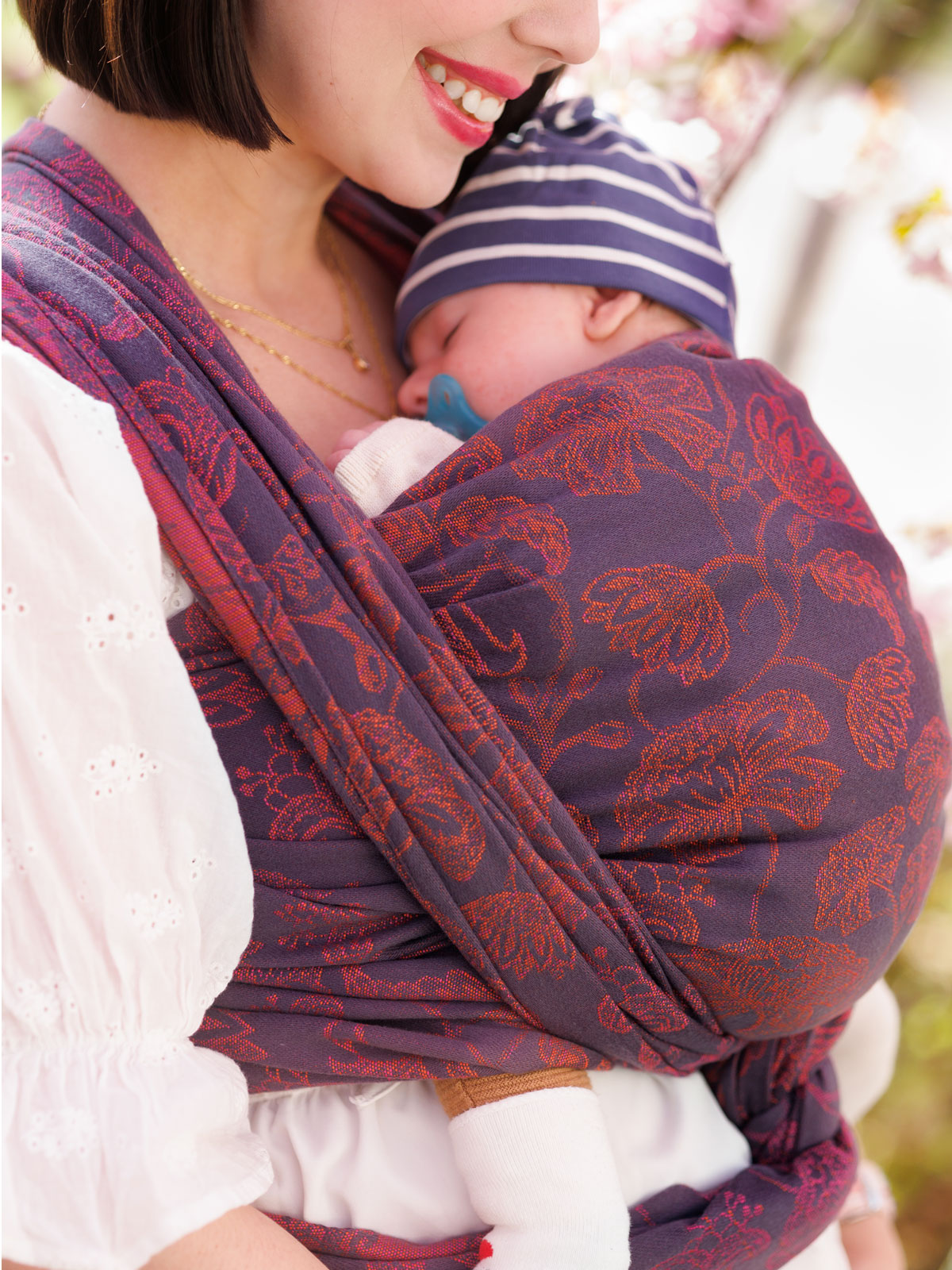 Dahlia Your Praises for Ever Shall Speak Baby Wrap