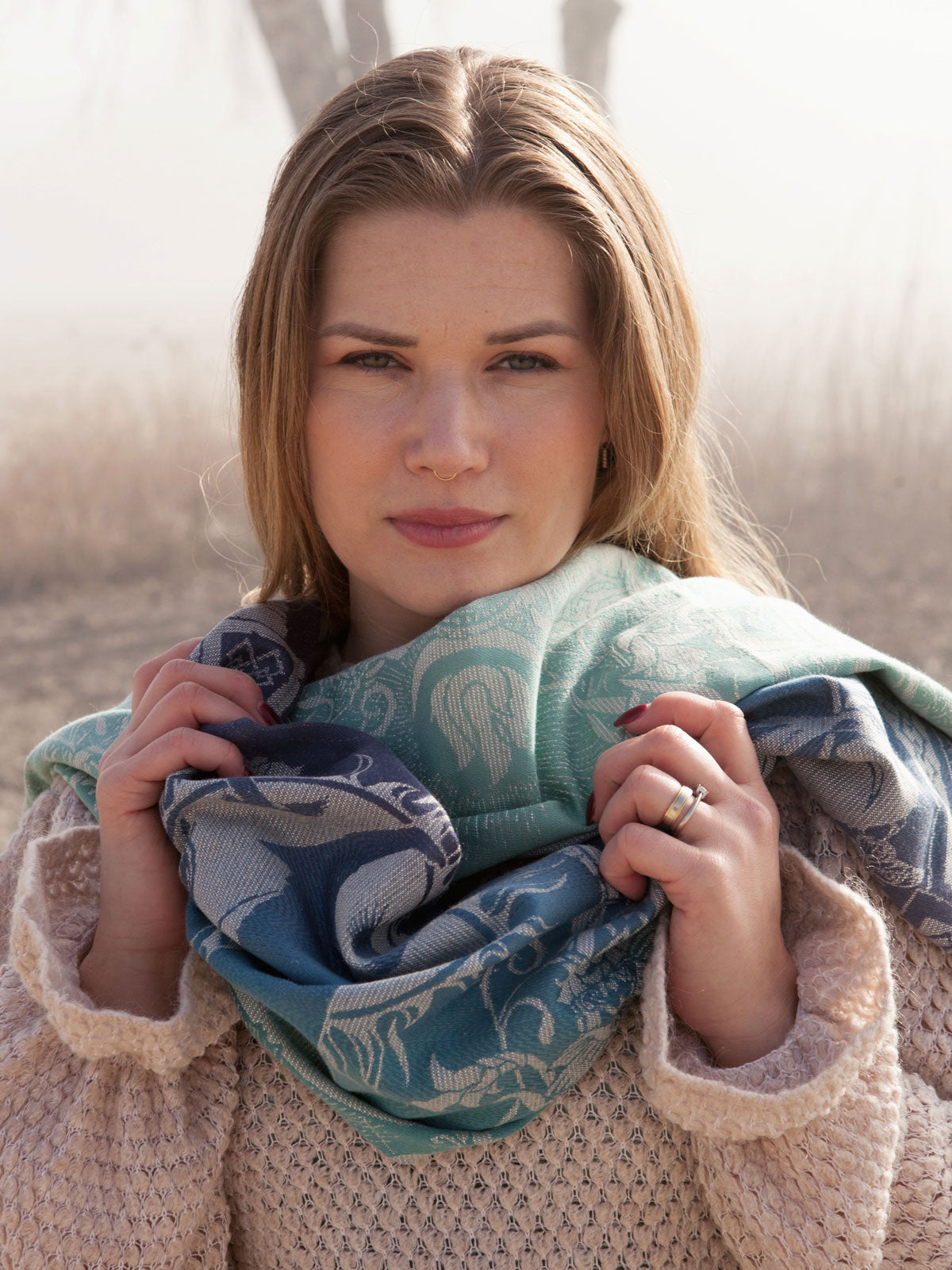 Gandalf Namárië Shawl