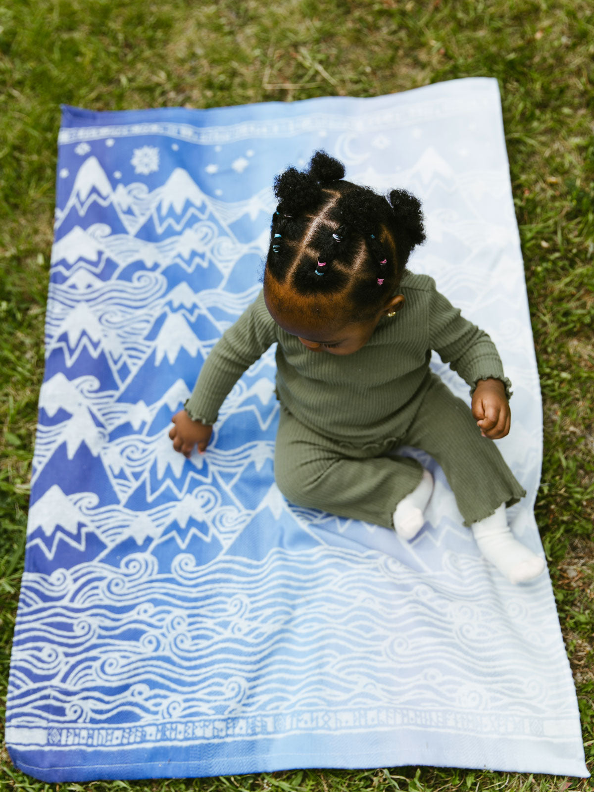 Misty Mountains Aduial Leichte Babydecke