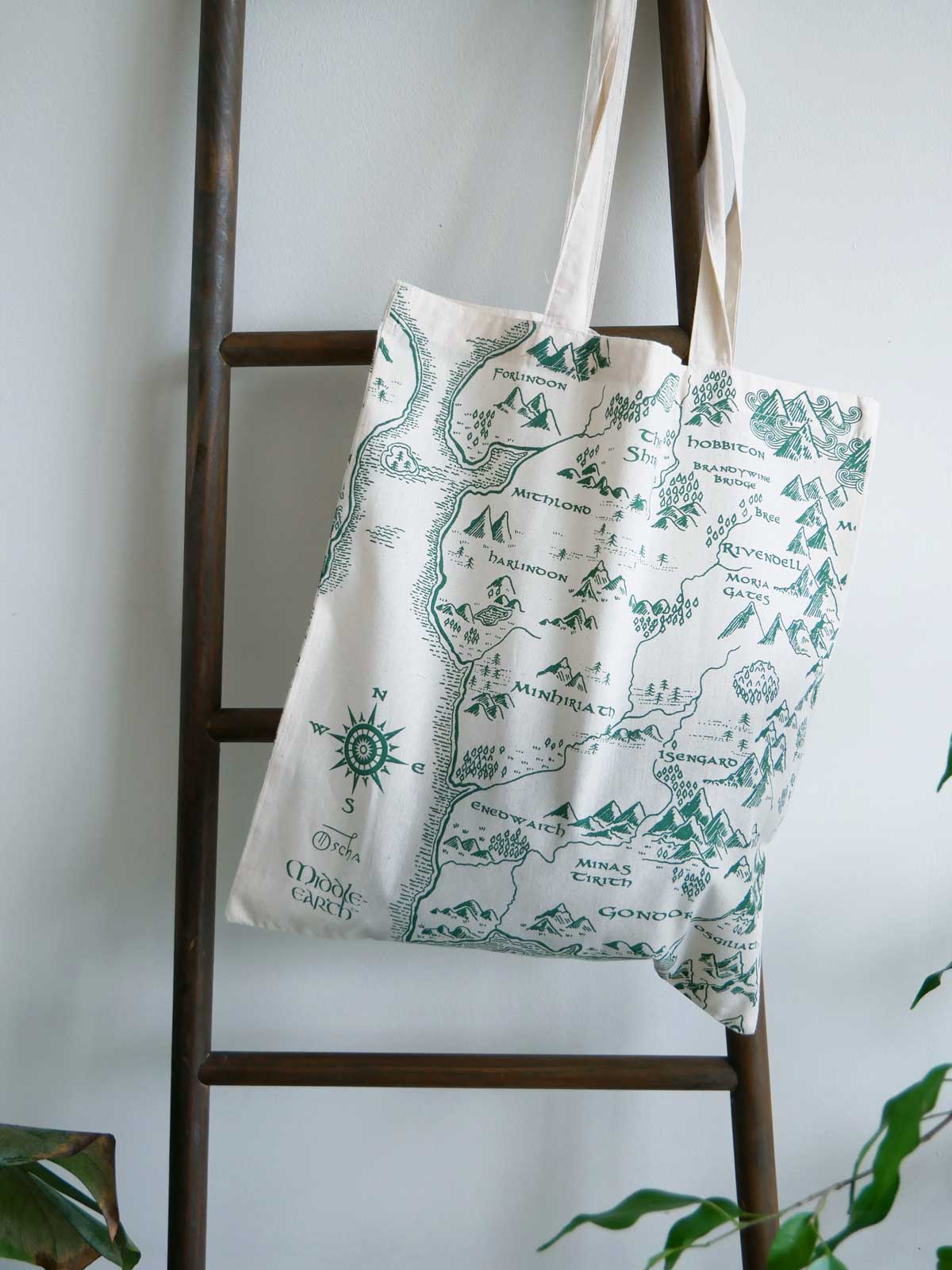 Reich von Mittelerde Stofftasche