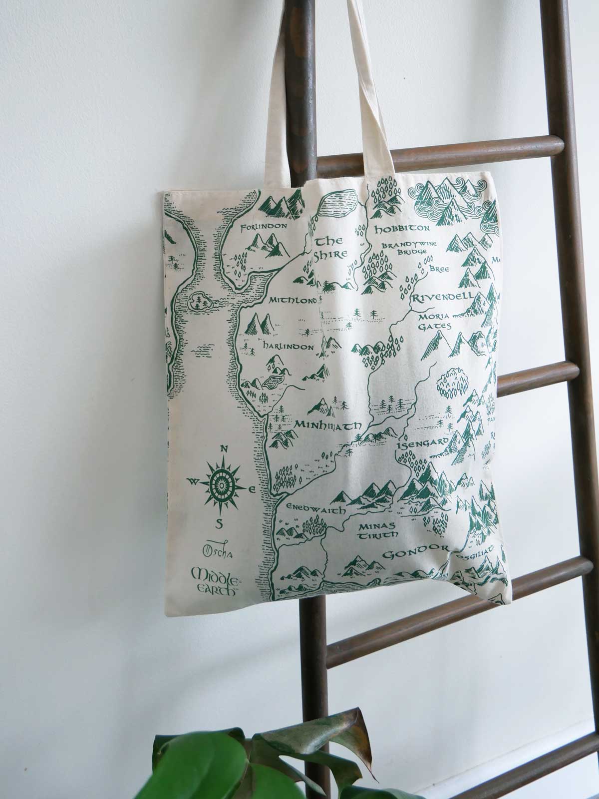 Reich von Mittelerde Stofftasche