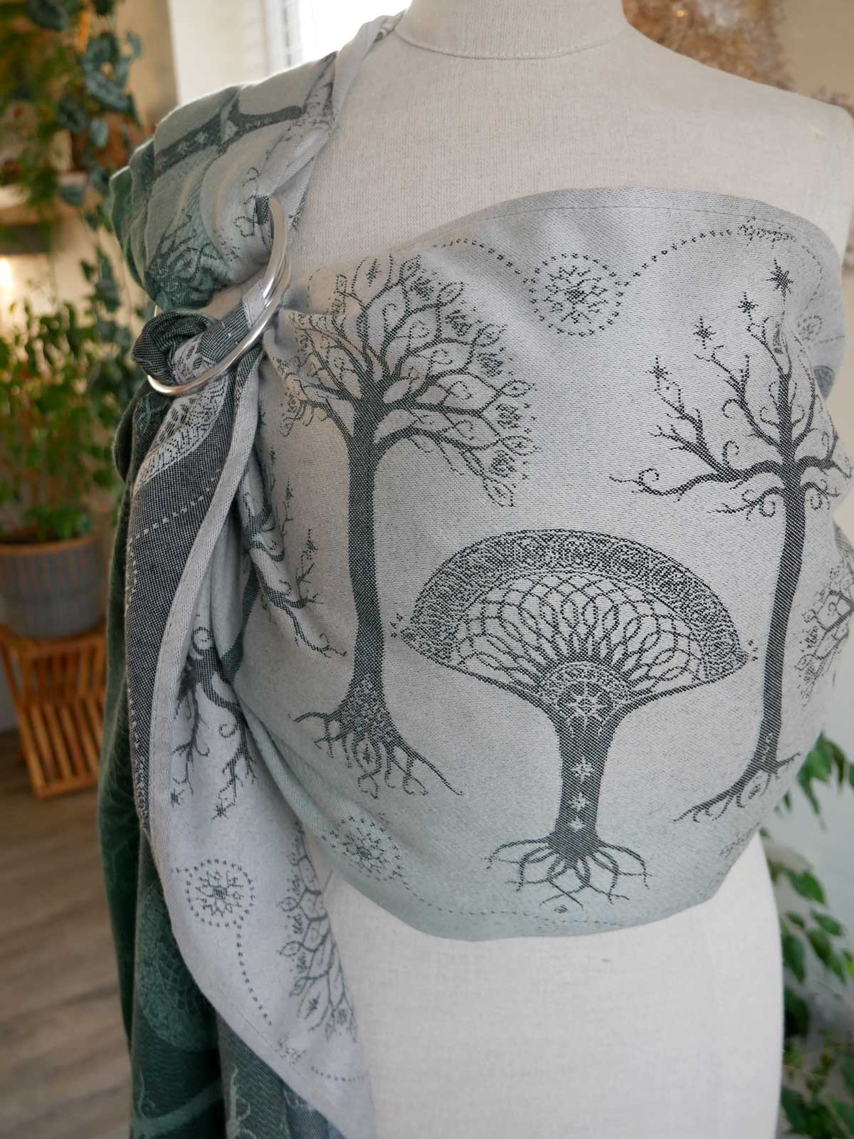 Bäume von Gondor Durch den Nebel Ring Sling