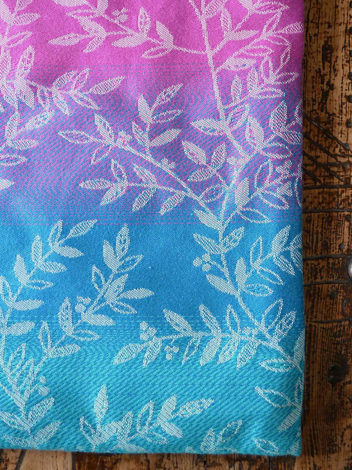 Willow Esprit mit Ice Baumwoll-Jacquard-Tragetasche