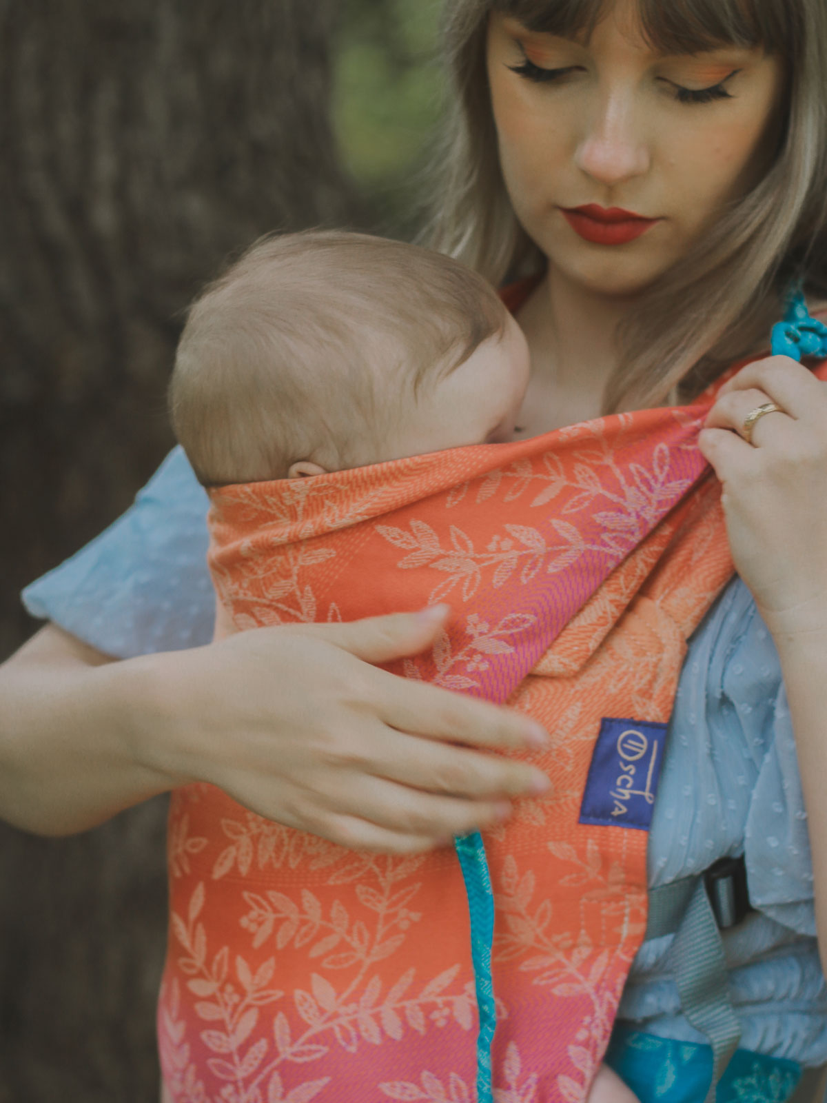 Willow Esprit mit Ice Cotton Bairn Babytrage
