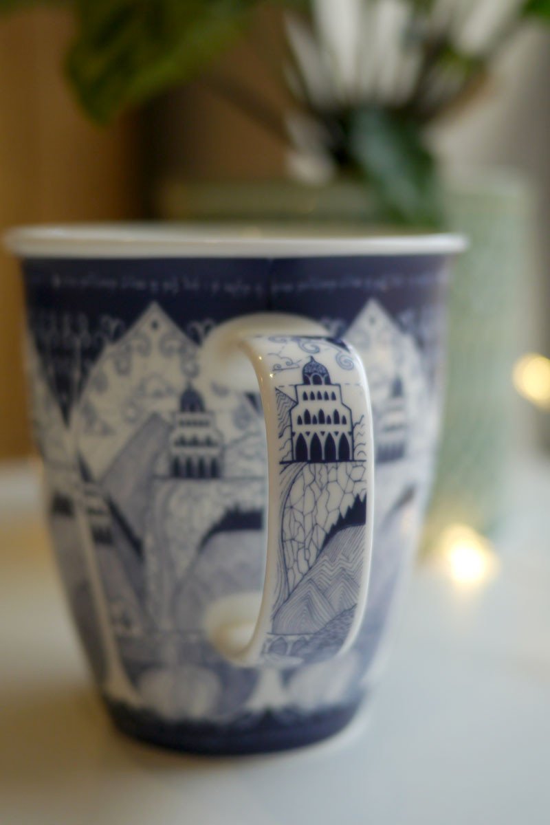 Rivendell Indigo Becher