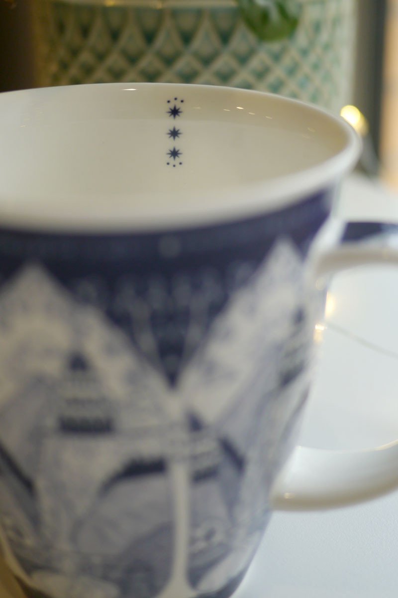 Rivendell Indigo Becher