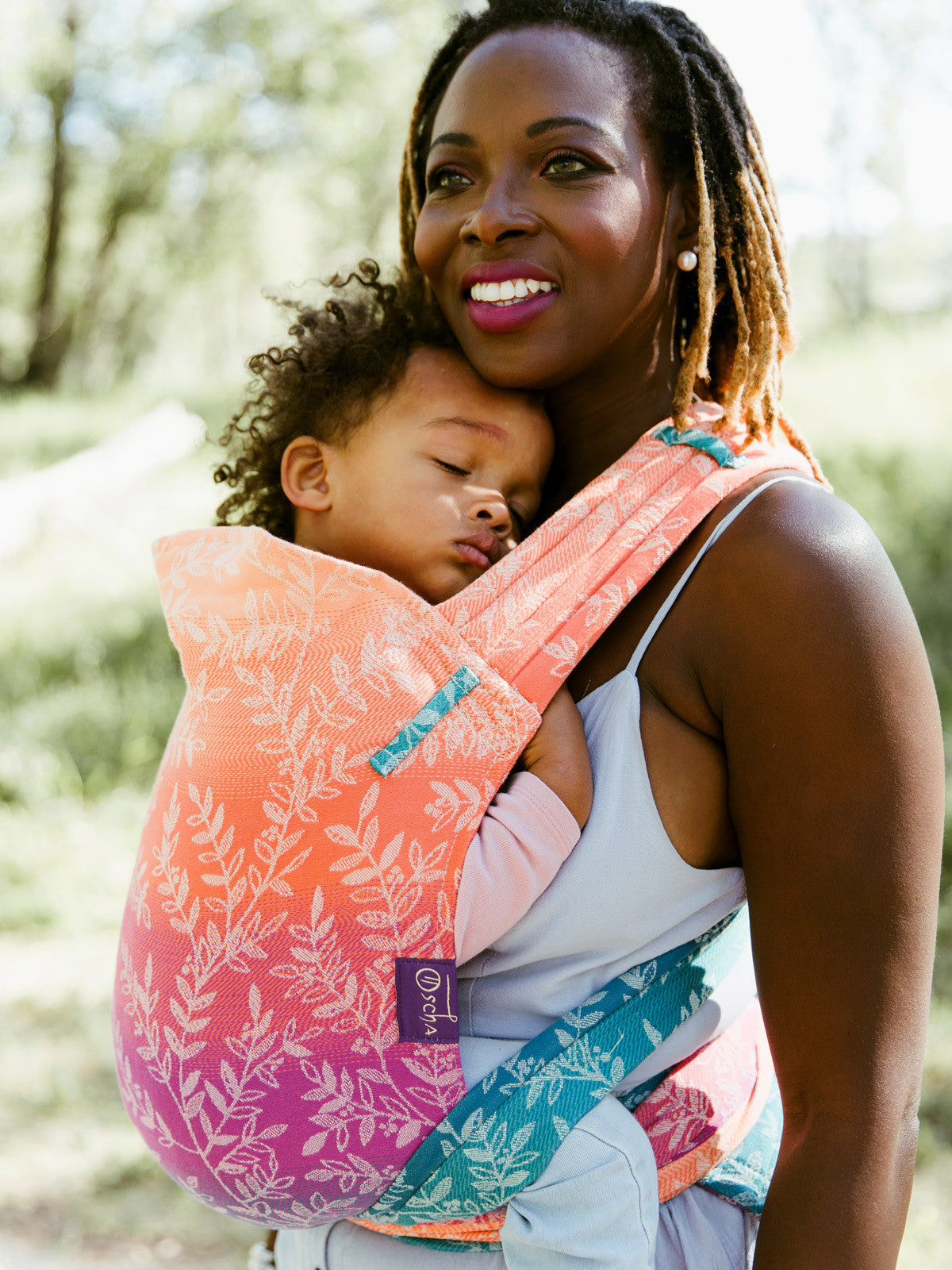 Willow Esprit Cairis mit Ice Cotton Baby Cairis Tragehilfe