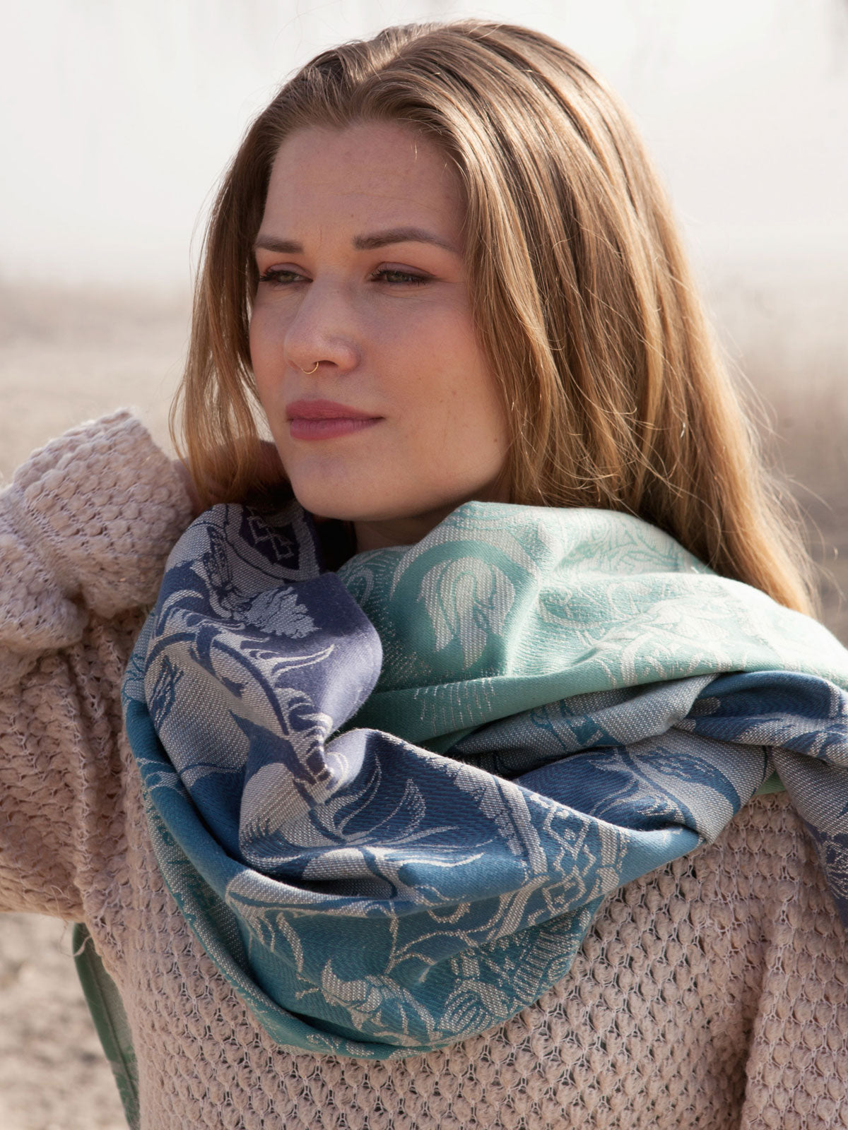 Gandalf Namárië Shawl