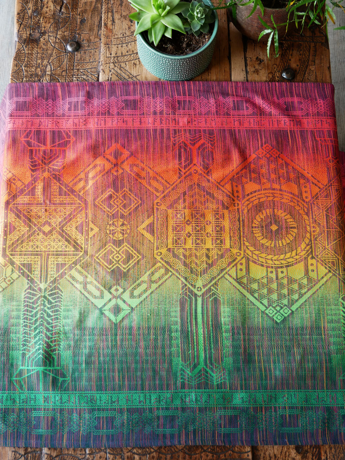 Khazad-dûm Trilogy Shawl