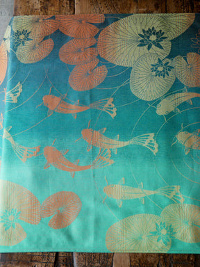 Koi Carp Fabric Pieces