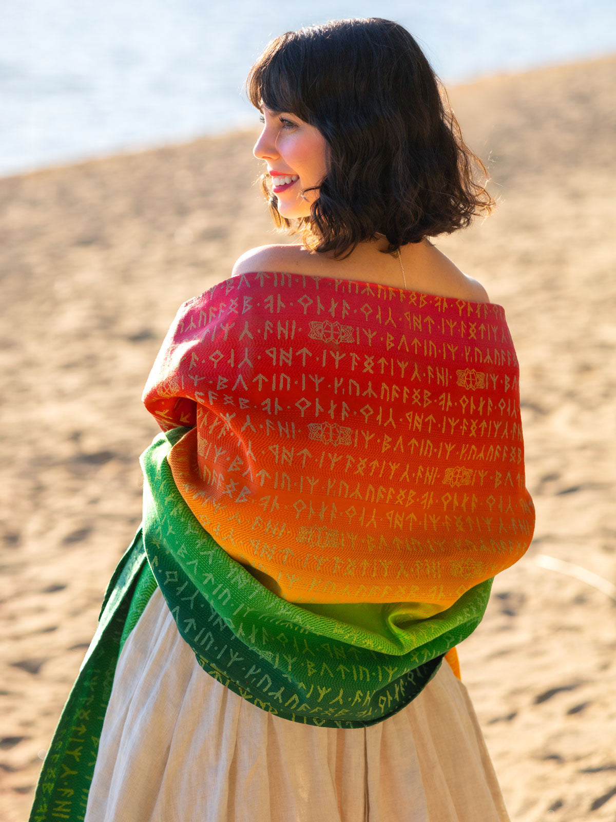 Moria Citrus Shawl
