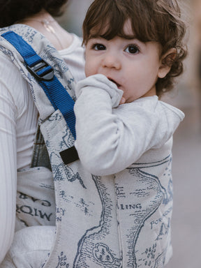 Realm of Middle-earth Ink Onbuhimo Baby Carrier