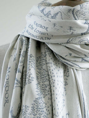 Realm of Middle Earth Ink Scarf