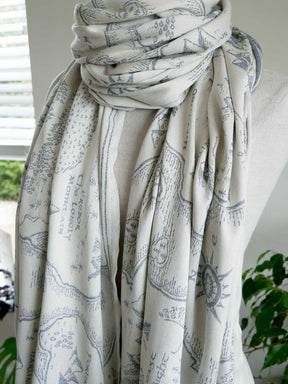 Realm of Middle Earth Ink Scarf (Woven Second) [Grade 2]