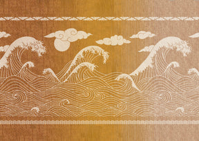 Okinami Island Greeting Merino Throw