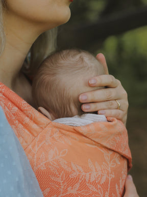 Willow Esprit with Ice Cotton Bairn Baby Carrier