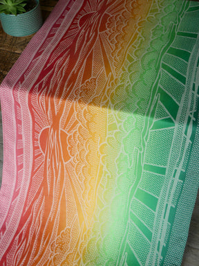 Wish You Were Here Tropical Sunrise Baby Wrap