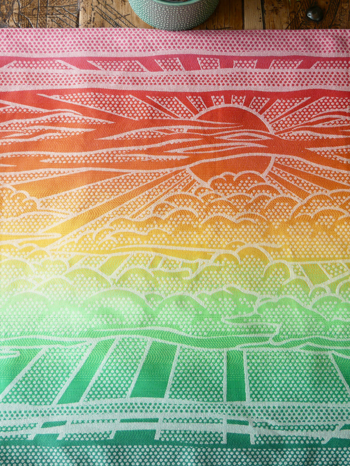 Wish You Were Here Tropical Sunrise Baby Wrap